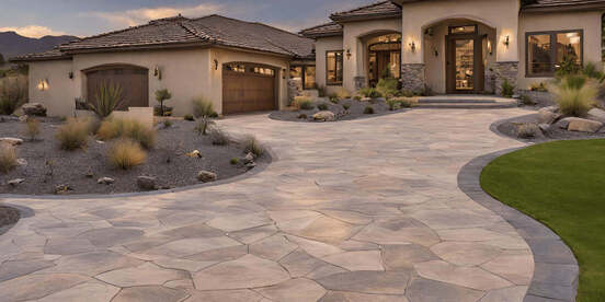 Stamped Concrete  Driveway near me Yucca Valley CA